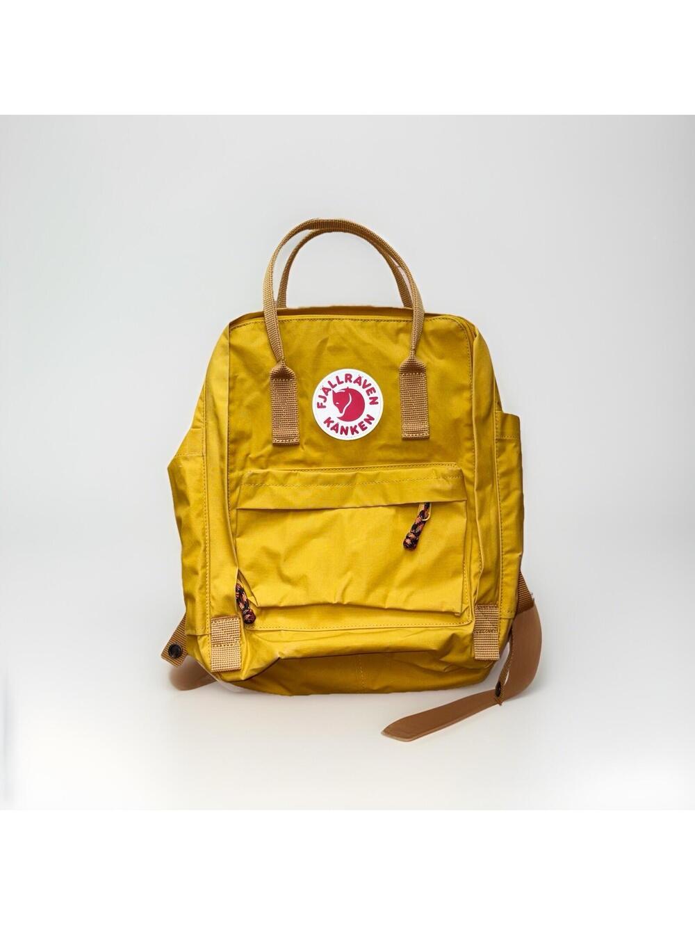 Fjallraven Kanken Laptop 13 Backpack Yellow School Travel Bag